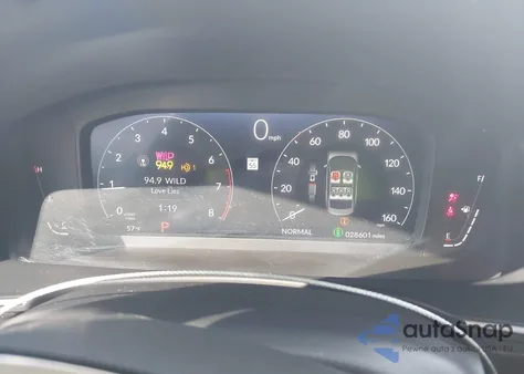 2024 Honda Civic Touring z USA, uszkodzony, nr VIN 2HGFE1F92RH335911